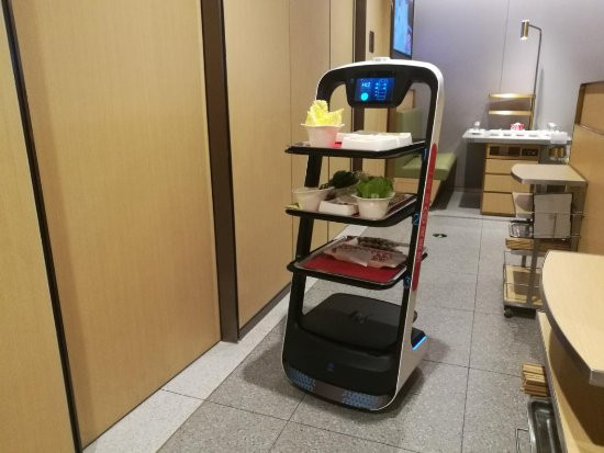 將科技元素做到極致,中國餐飲業(yè)用機(jī)器人突圍新時代