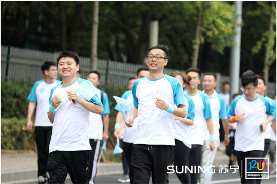 “蘇寧封面人物現(xiàn)身”1200傳承跑，一起用拼搏成就事業(yè)