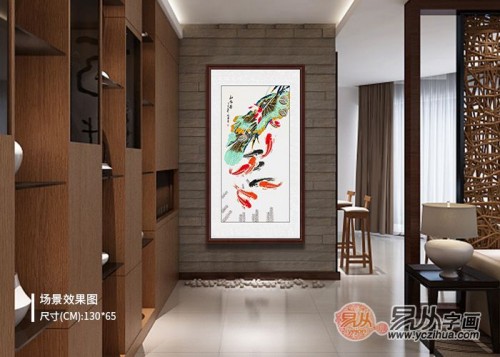 開(kāi)門玄關(guān)處掛什么畫最吉祥，這三款吉祥花鳥畫拔得頭手