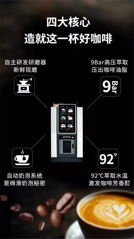 打造極致便利咖啡新體驗！技諾JL28自動落杯臺式現(xiàn)磨咖啡機上市