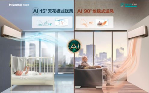 想要告別空調(diào)??？海信養(yǎng)生風空調(diào)了解一下！
