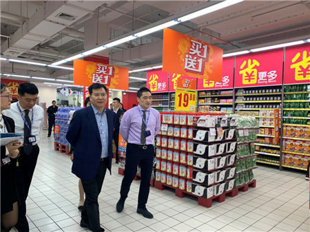張近東探店家樂福，場景零售如何服務(wù)消費者？