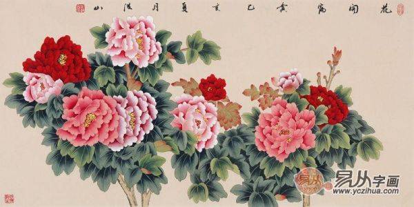 這些精美的沙發(fā)背景墻花鳥(niǎo)畫(huà)，絕對(duì)吸人眼球！