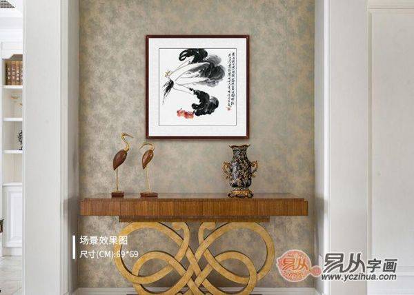 什么畫(huà)掛在玄關(guān)寓意好？掛鄭曉京白菜國(guó)畫(huà) 擁有好風(fēng)水的家