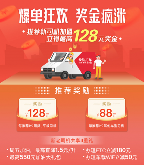 幸福是奮斗出來的！快狗打車向奮斗在一線的司機(jī)致敬