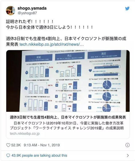 微軟日本憑啥每周只上4天班？中國(guó)企業(yè)用智能OA做得更好……