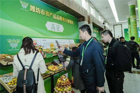 濰坊市農(nóng)產(chǎn)品品牌推介展銷會(huì)亮點(diǎn)紛呈，濰坊農(nóng)品走向全國(guó)市場(chǎng)