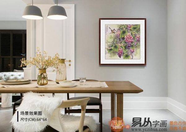 家里餐廳裝飾掛什么畫好，四款雅致清新小品花鳥畫推薦
