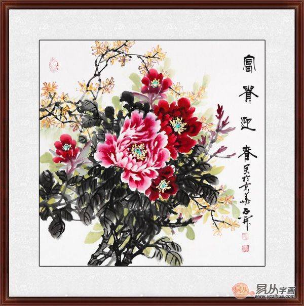 家里餐廳裝飾掛什么畫好，四款雅致清新小品花鳥畫推薦