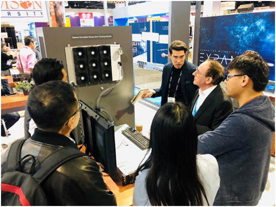 SC19浪潮展示新型液冷HPC，采用我國(guó)自主創(chuàng)新自然循環(huán)蒸發(fā)冷卻技術(shù)