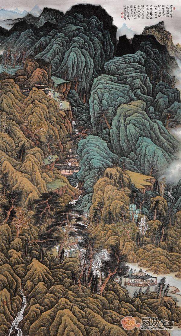 當(dāng)代畫(huà)家張林榮畫(huà)風(fēng)清秀意韻在其中