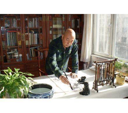 客廳適合掛什么字畫？鄭曉京手繪花鳥畫 典雅又大氣