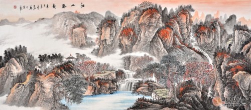 技巧分享：對于客廳背景墻掛畫應(yīng)該怎樣選擇，看看幾種風(fēng)格你喜歡嗎