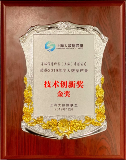 星環(huán)科技榮獲2019大數(shù)據(jù)產(chǎn)業(yè)技術(shù)創(chuàng)新金獎(jiǎng)