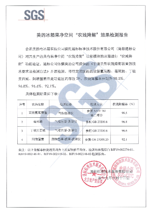 美的果凈冰箱入圍家電行業(yè)“奧斯卡”——紅頂獎(jiǎng)，除農(nóng)殘方案突破智能冰箱科技邊界
