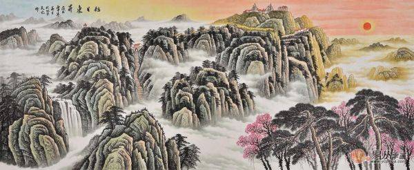 辦公室裝飾字畫掛什么好，內(nèi)行的老板都是這樣選擇掛畫的
