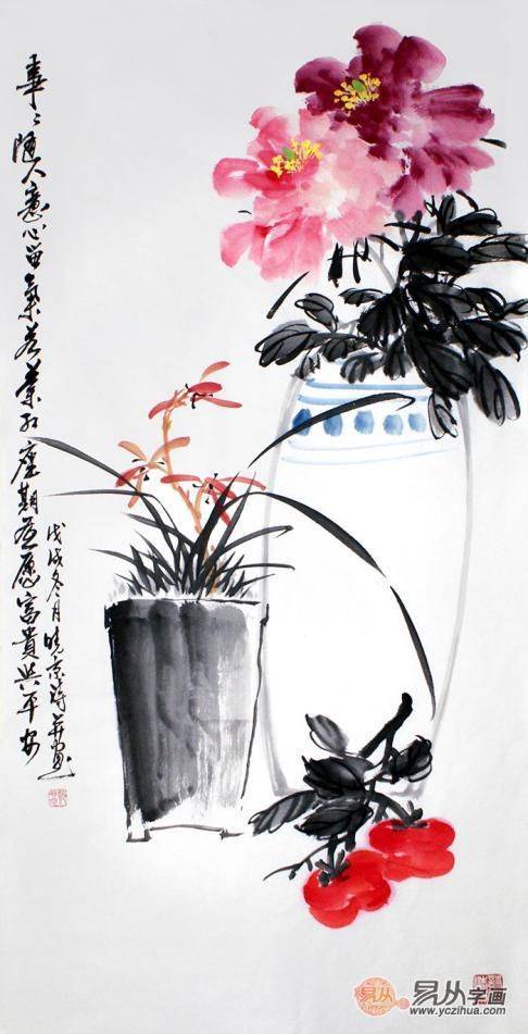 如何挑選餐廳掛畫？鄭曉京花鳥畫為餐廳帶來藝術(shù)氣息