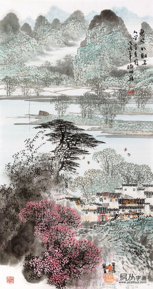 國(guó)畫山水上色技巧有講究,知道這些盤點(diǎn),體現(xiàn)你的藝術(shù)水準(zhǔn)