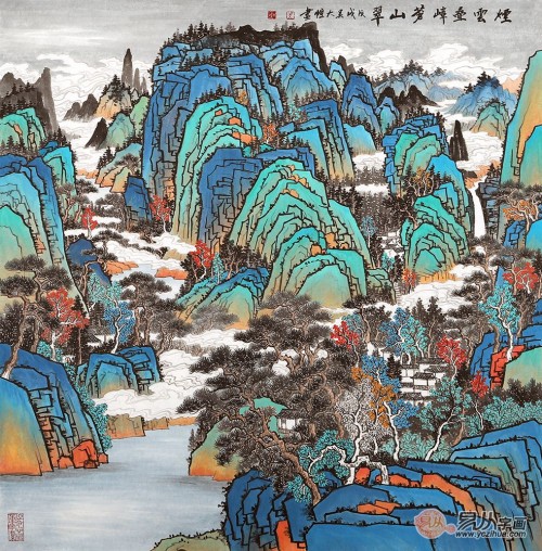 國(guó)畫山水上色技巧有講究,知道這些盤點(diǎn),體現(xiàn)你的藝術(shù)水準(zhǔn)