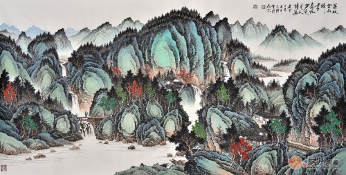 國(guó)畫山水上色技巧有講究,知道這些盤點(diǎn),體現(xiàn)你的藝術(shù)水準(zhǔn)