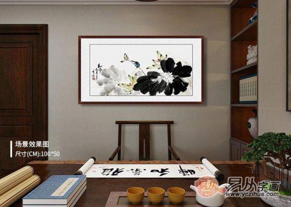 中式書房掛什么畫好？這三幅花鳥畫，讓書房更典雅