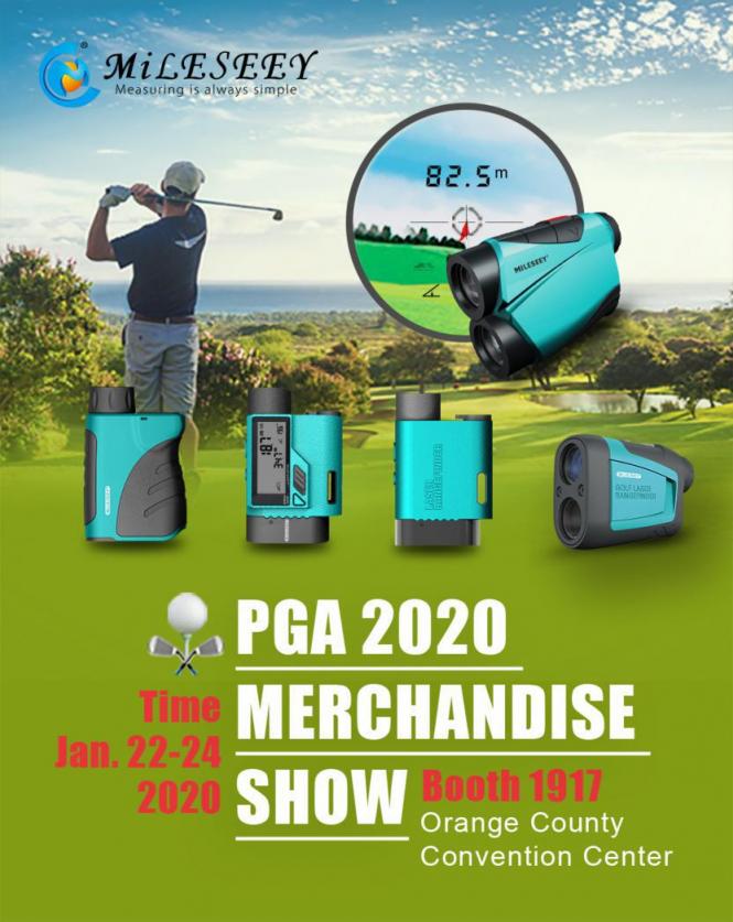 邁測(cè)科技攜激光測(cè)距望遠(yuǎn)鏡，參加2020年美國高爾夫展PGA