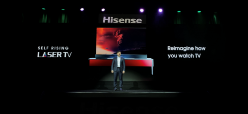 全球首臺(tái)卷曲屏幕激光電視誕生！CES 2020開幕前夕海信放大招