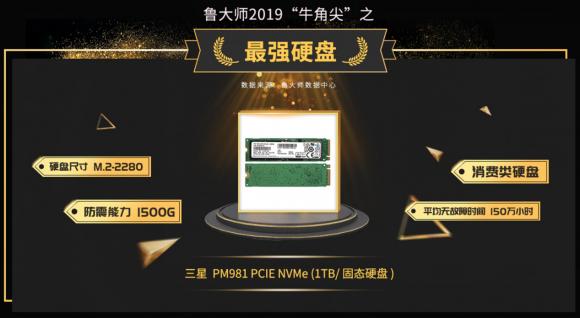 魯大師2019硬盤性能排行：年度最強(qiáng)硬盤是它！