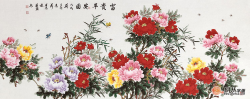 適合掛在臥室的字畫(huà)有哪些，當(dāng)屬當(dāng)代名家手繪花鳥(niǎo)畫(huà)