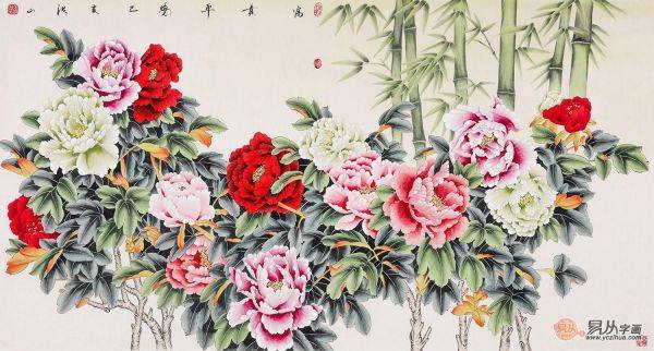 客廳沙發(fā)背景墻怎么裝飾好，一幅名家書畫真跡瞬間提高家的逼格
