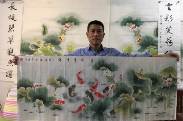 客廳沙發(fā)背景墻怎么裝飾好，一幅名家書畫真跡瞬間提高家的逼格