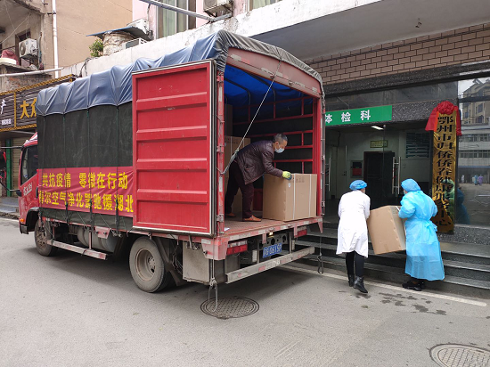 隔離不隔愛 零微科技千里馳援共抗疫情