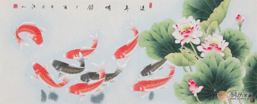 客廳適合掛什么字畫，國(guó)畫花鳥經(jīng)典四款寓意解析