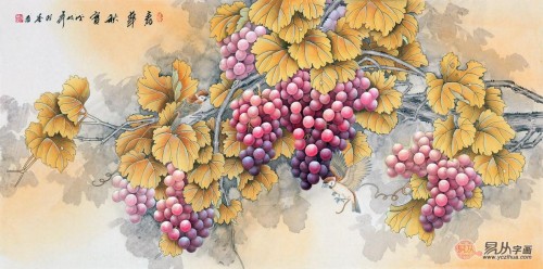 客廳適合掛什么字畫，國(guó)畫花鳥經(jīng)典四款寓意解析