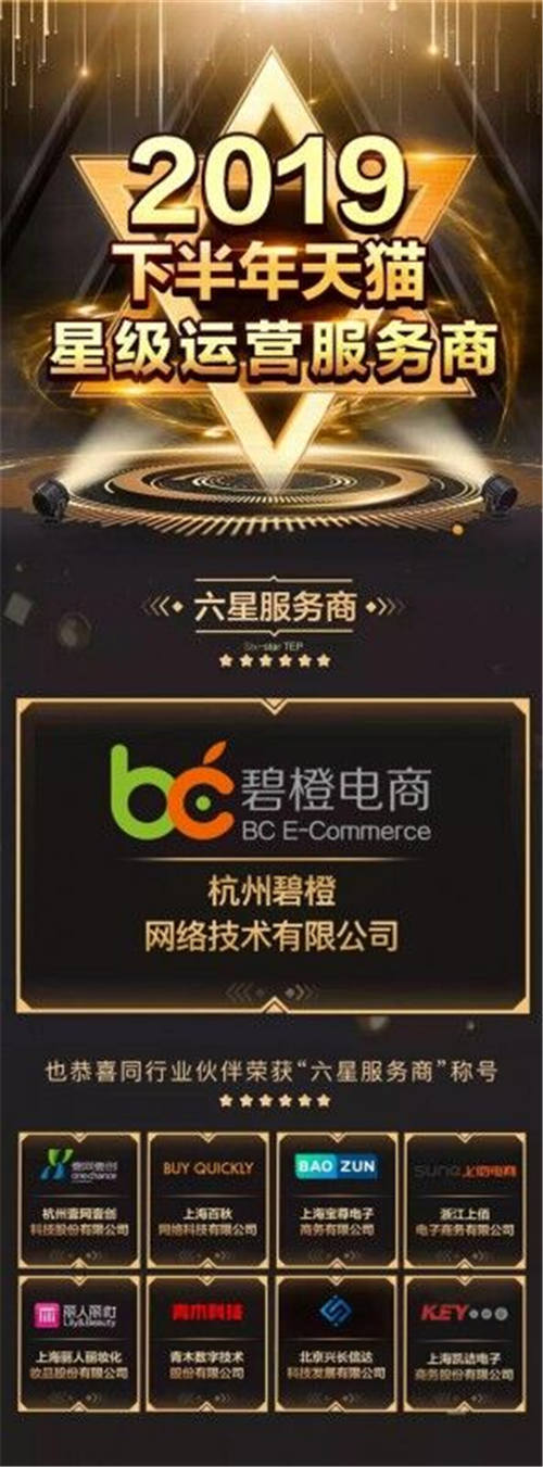 杭州碧橙三度蟬聯(lián)天貓六星，四招助力品牌數(shù)字化升級
