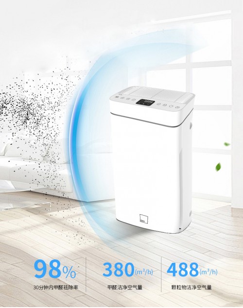 去除甲醛凈化器推薦：O2U AIR 488，讓你呼吸更潔凈的空氣