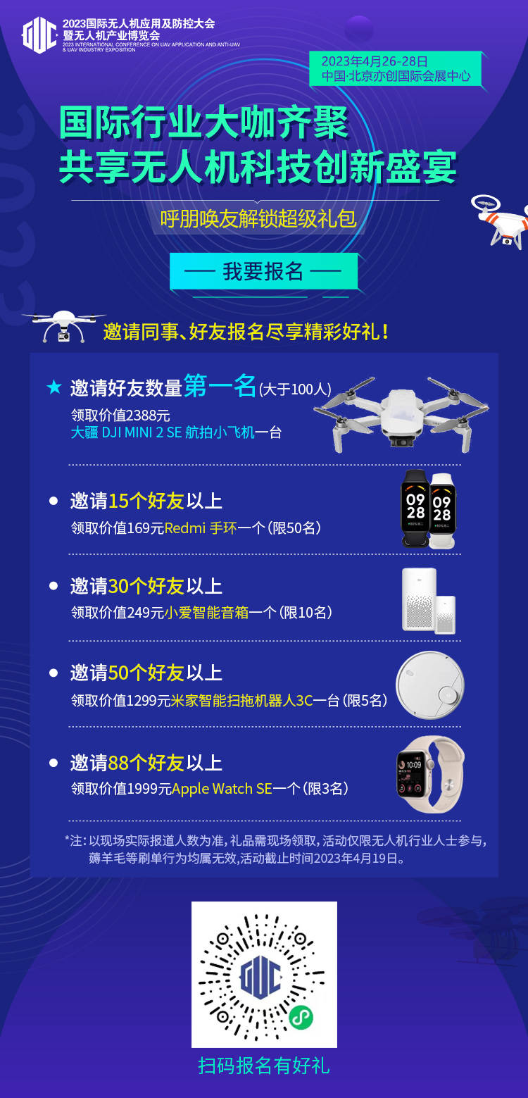 玩轉(zhuǎn)2023國際無人機(jī)應(yīng)用及防控大會(huì) 四大吸睛亮點(diǎn)揭密