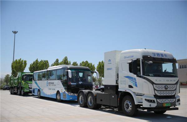 氫能汽車亮相伊寧，新疆迎來首批燃料電池汽車