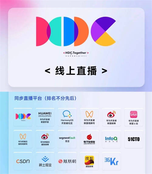HDC.Together 華為開發(fā)者大會還有干貨，開發(fā)者主題演講明日舉行