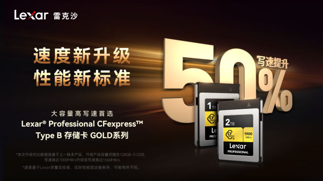 Lexar雷克沙重磅新品上市，斬獲第24屆P&I SH上海國際影像展星創(chuàng)獎