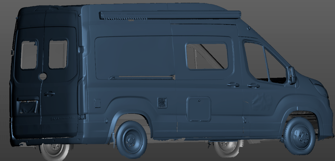 思看科技3D掃描儀助力大型房車個性化定制改裝！
