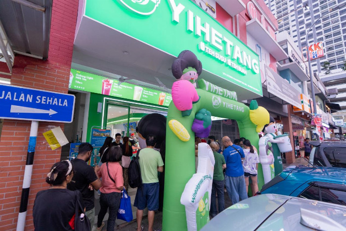益禾堂開到馬來西亞，又“卷”出新高度！