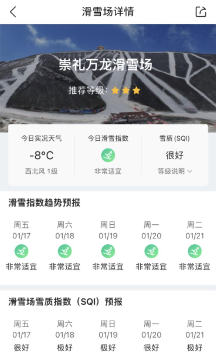 春節(jié)長(zhǎng)假去哪滑雪？這份墨跡天氣滑雪場(chǎng)清單請(qǐng)收好！