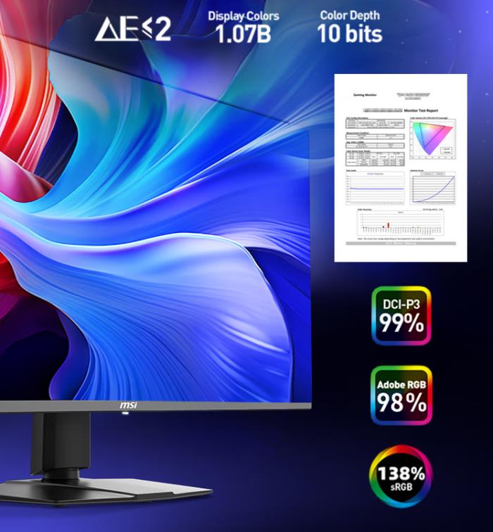 50顯卡必備搭檔 微星27寸DP2.1流光系列顯示器MPG 272URX QD-OLED開(kāi)售