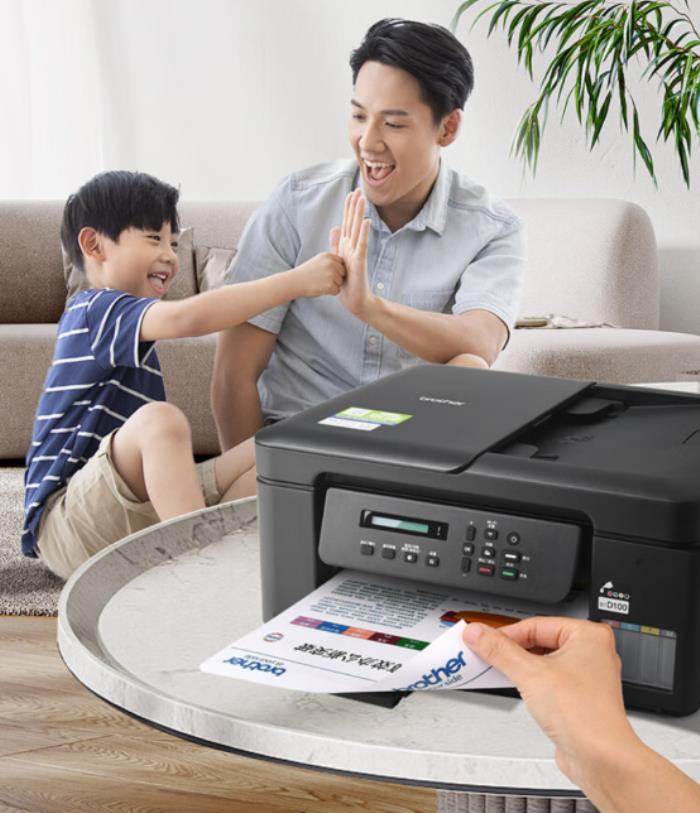 Brother DCP-T735DW，寒假生活中的智慧打印好幫手