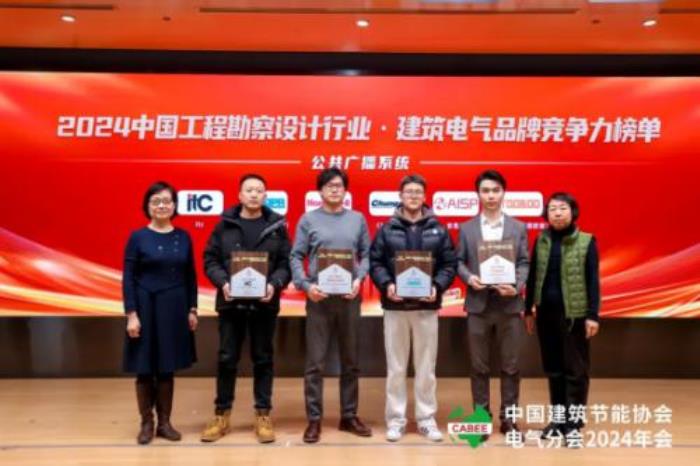 喜報！熱烈祝賀 itc 保倫股份榮膺 2024 年度“建筑電氣品牌競爭力十強(qiáng)”