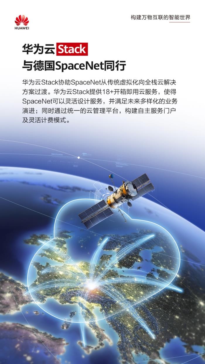 SpaceNet攜手華為云Stack，深化云轉(zhuǎn)型，持續(xù)領(lǐng)先歐洲市場(chǎng)