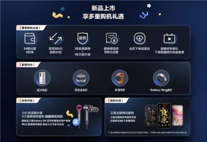 三星Galaxy S25系列熱銷中 指定機型國補至高立省500元