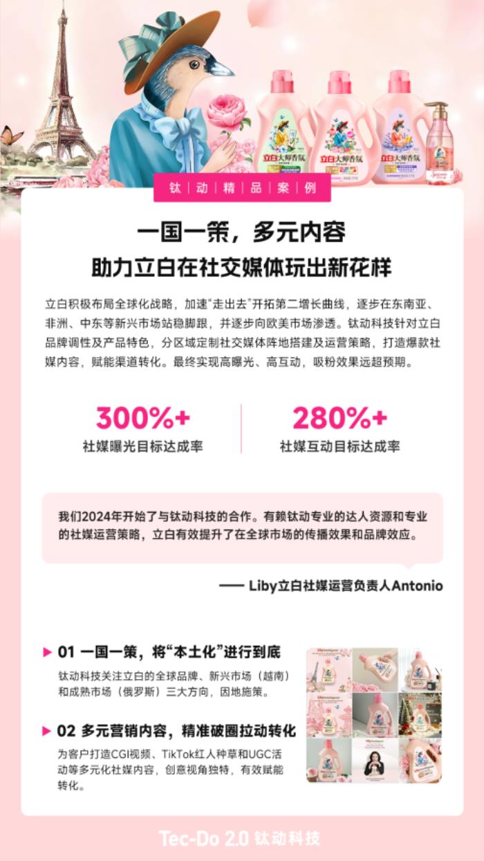 立白開(kāi)拓海外增長(zhǎng)新曲線的路上，如何在社交媒體玩出新花樣？