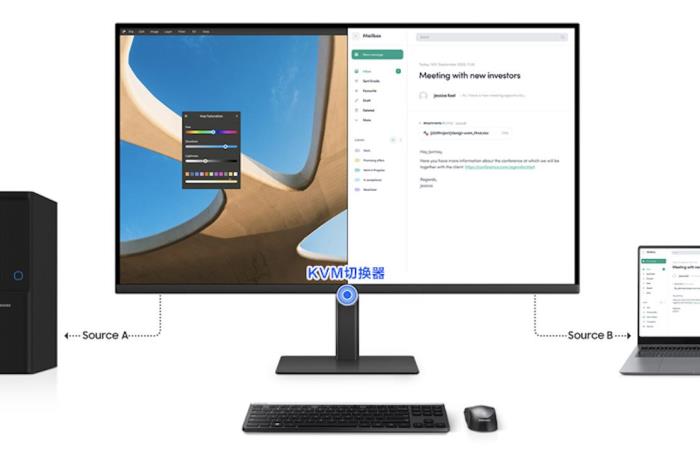 三星ViewFinity繪域4K Type-C 顯示器S80UD 37英寸新品開售